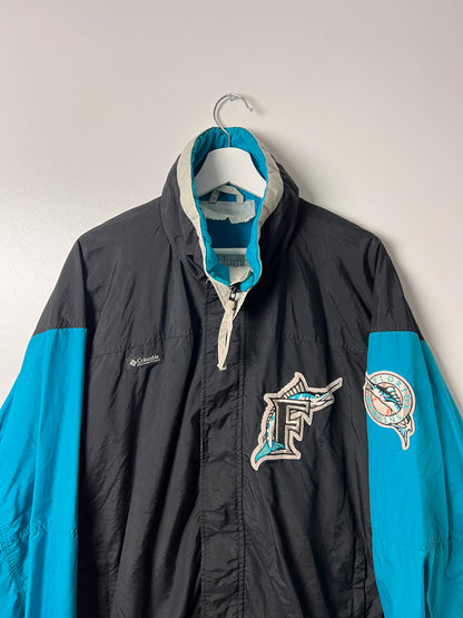Florida Marlins Columbia MLB Lightweight Jacket - Large
