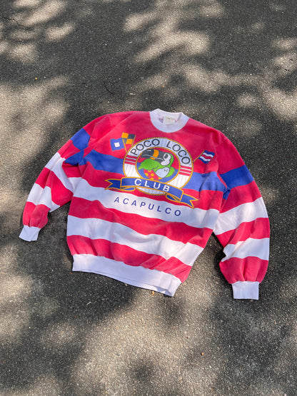 90's Poco Loco Acapulco Crewneck – Small