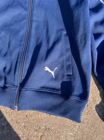90s Puma Classic Full Zip Striped Track Jacket – Small