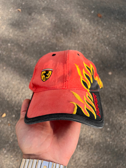 90's Ferrari Flames Cap – One Size