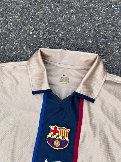 90's Nike FC Barcelona Jersey Carles Puyol - Large