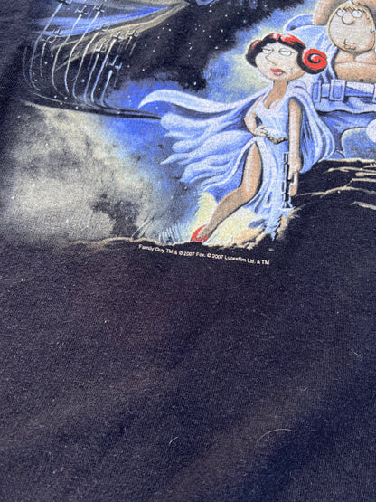 00's Family Guy Star Wars T-Shirt – Large