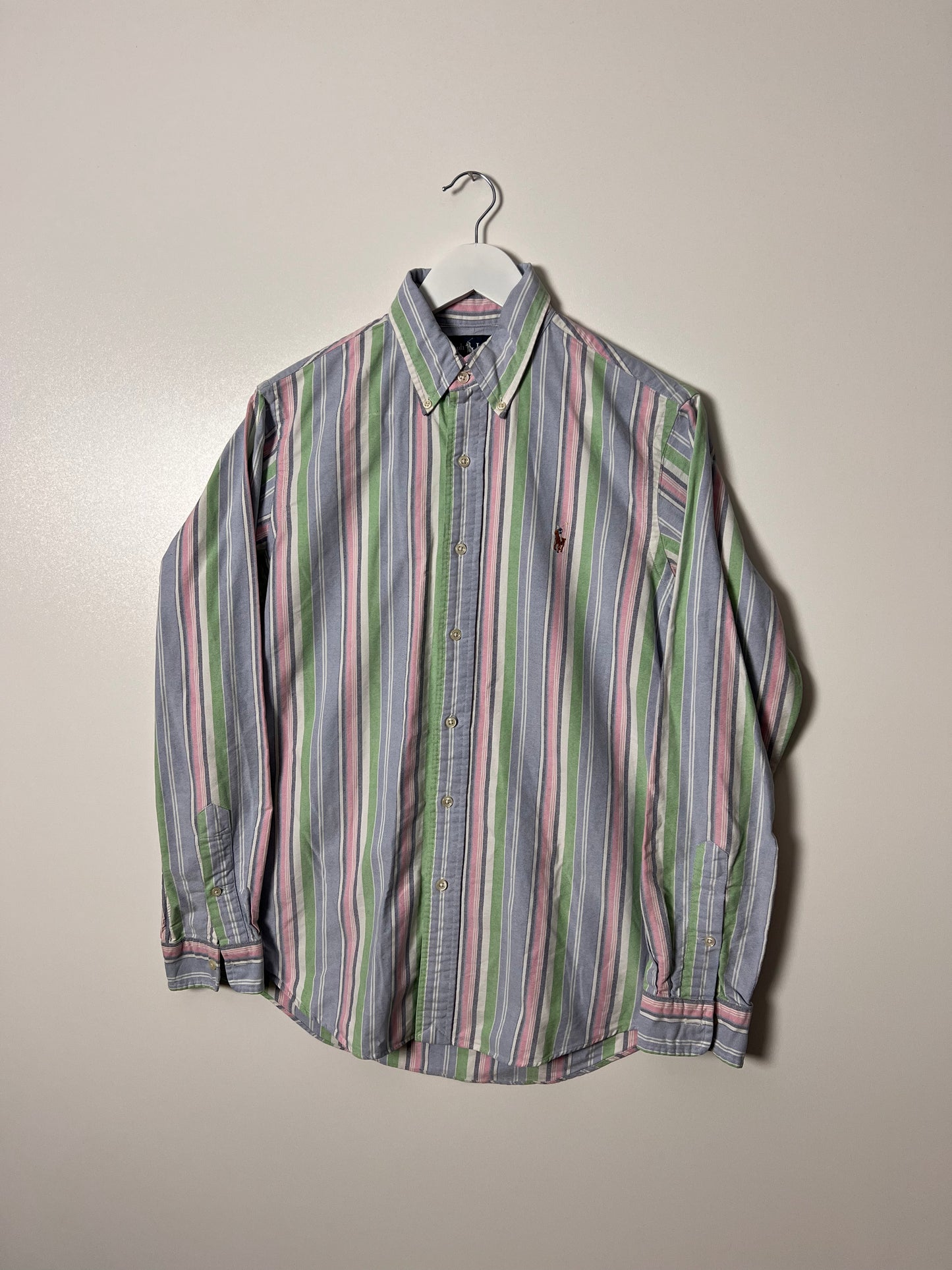 Ralph Lauren Multicolor Striped 90's Shirt – Large
