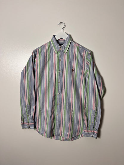 Ralph Lauren Multicolor Striped 90's Shirt – Large