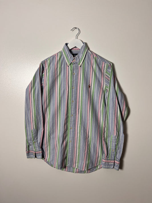 Ralph Lauren Multicolor Striped 90's Shirt – Large