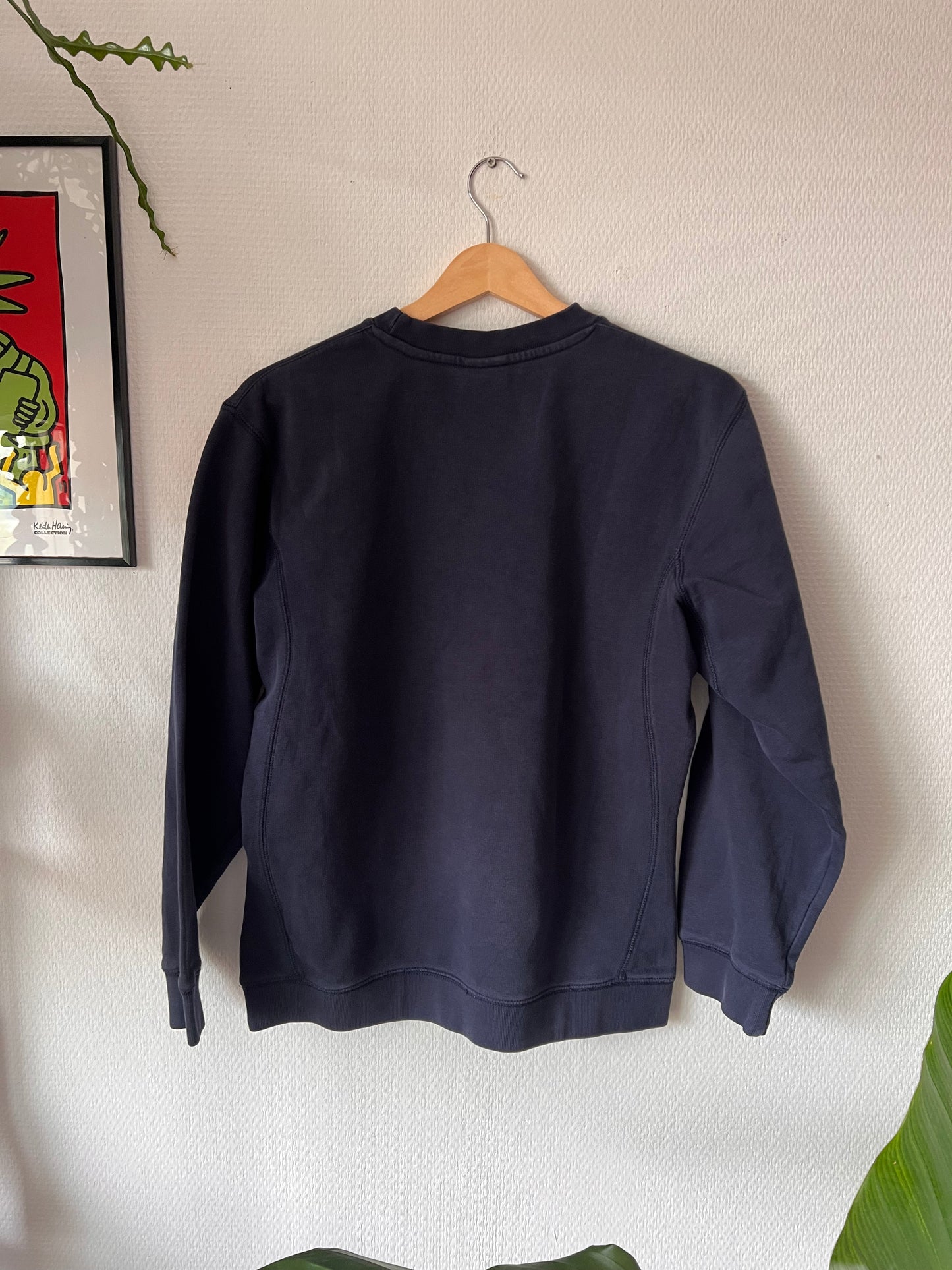 90s Nike Classic Embroidered Big Logo Crewneck Sweatshirt – Small