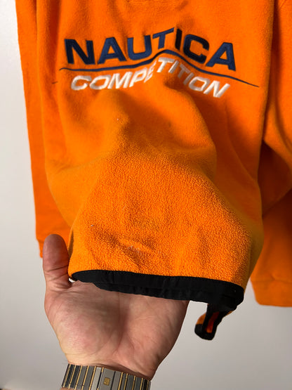 00's Nautica Competition Big Logo Fleece – Medium