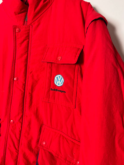 90s Volkswagen Pon Bedrijfswagens Puffer Jacket – XLarge