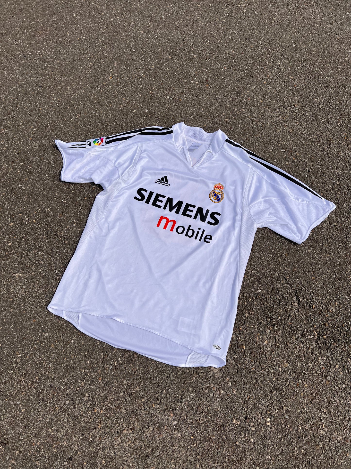 00's Adidas Real Madrid David Beckham Kit – Medium