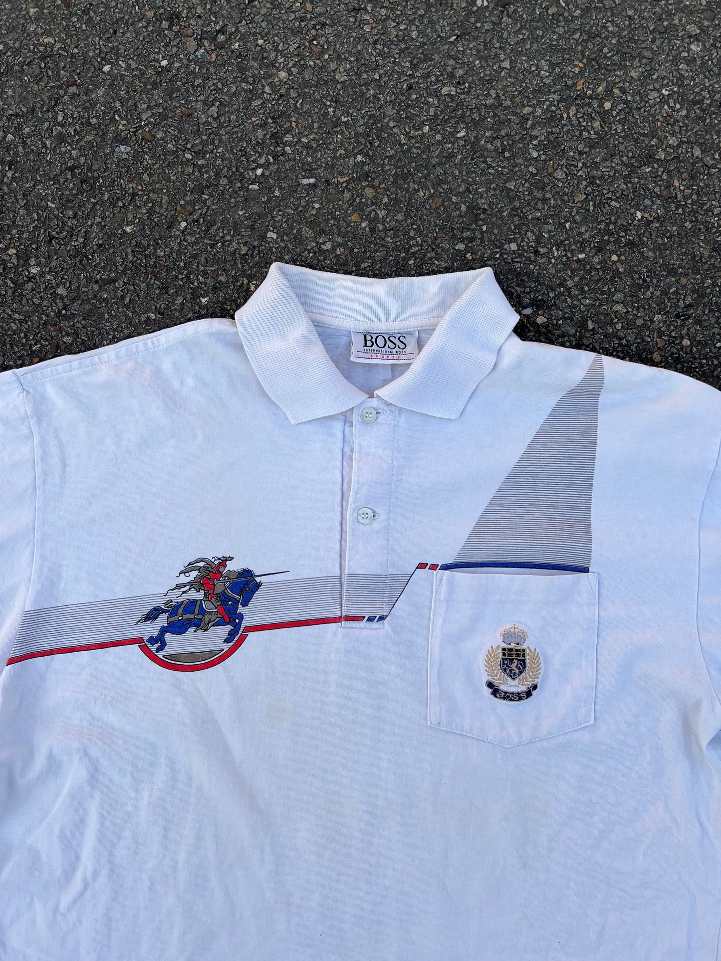 90's Hugo Boss Polo – Large