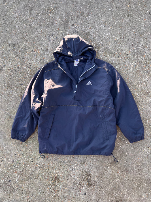 90s Adidas Classic Hooded Winter Jacket – Large