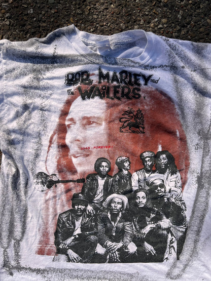 90's Bob Marley All Over Print T-Shirt – Medium