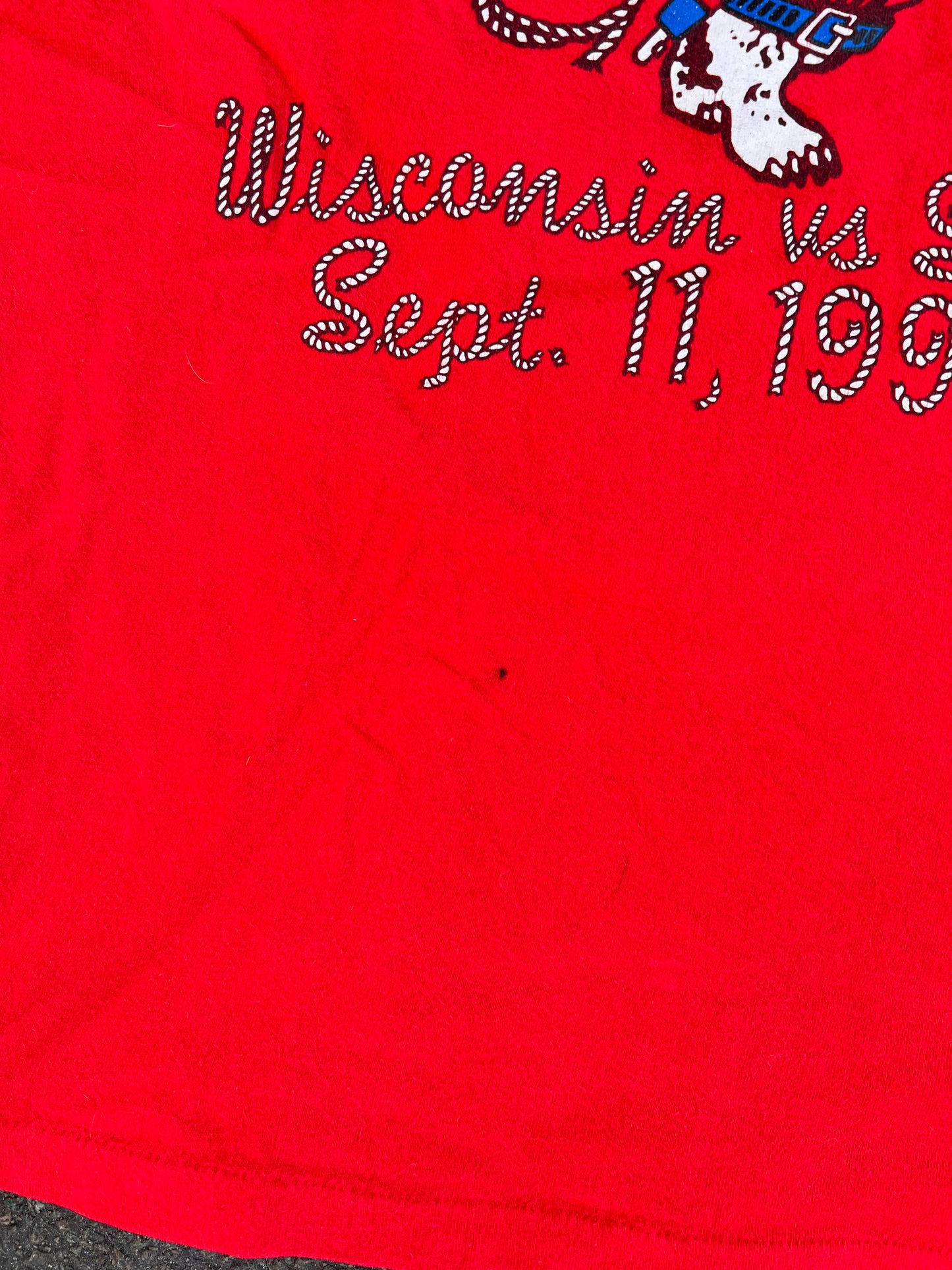 90's Hanes Wisconsin T-Shirt – Large