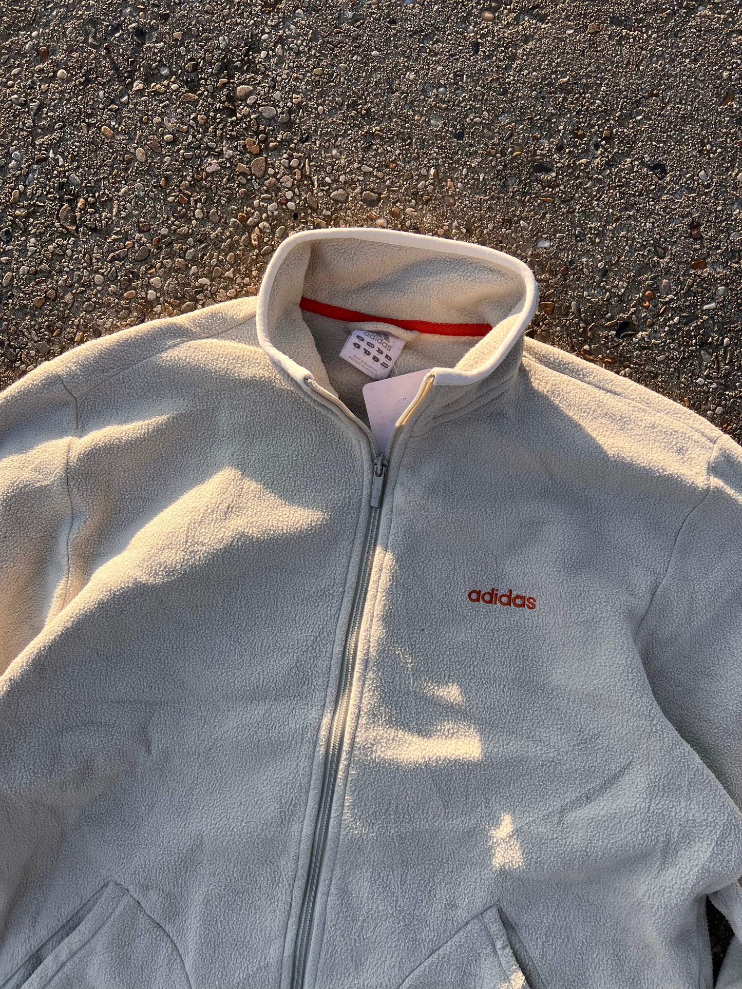 90s Adidas Full Zip Classic Fleece – Medium