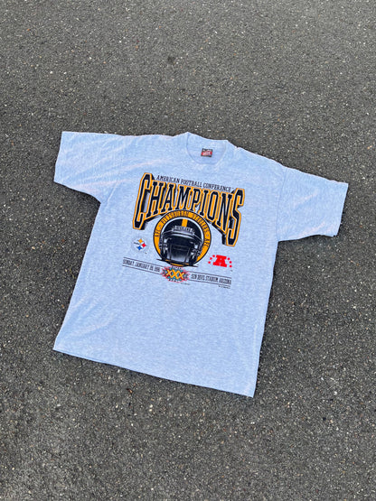 90's Screen Stars 1996 Steelers T-Shirt – Medium