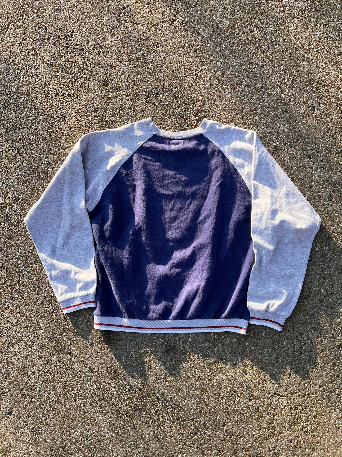 90s Nike Flag Swoosh Crewneck Sweatshirt – Medium