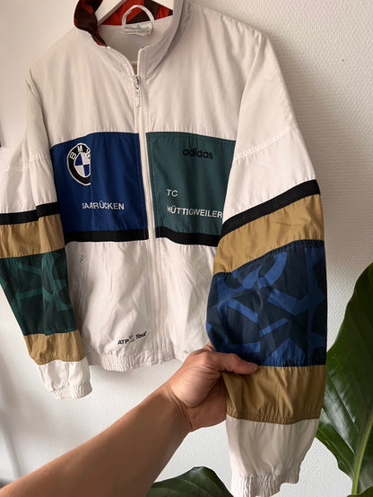90s Adidas ATP Tour BMW Track Jacket Multicolor – Large