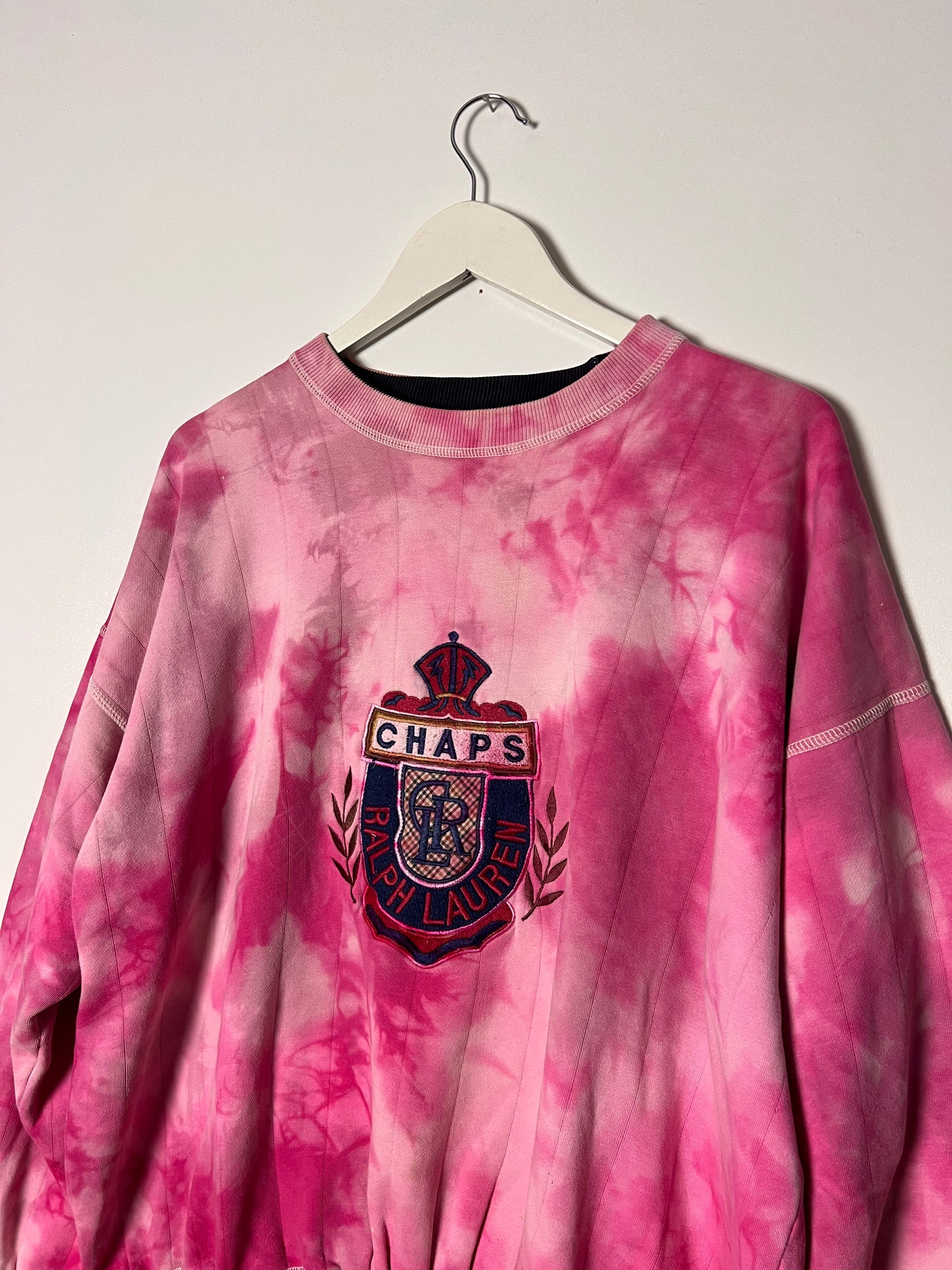 90s Chaps Ralph Lauren Tie Dyed Sweatshirt – Large