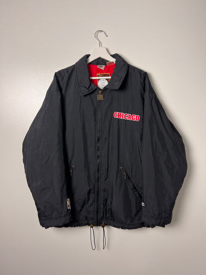 90's Nike Chicago Bulls Padded Jacket - Large