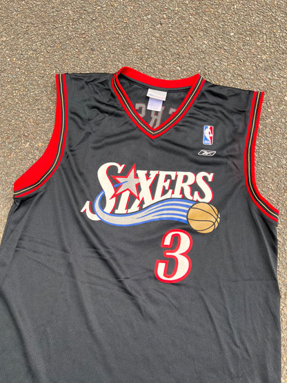 90's Reebok Sixers Allen Iverson Jersey – Large