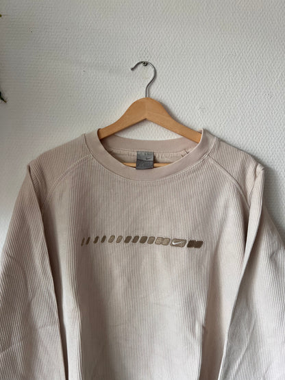 90s Nike Embroidered Center Logo Crewneck Sweatshirt – Large