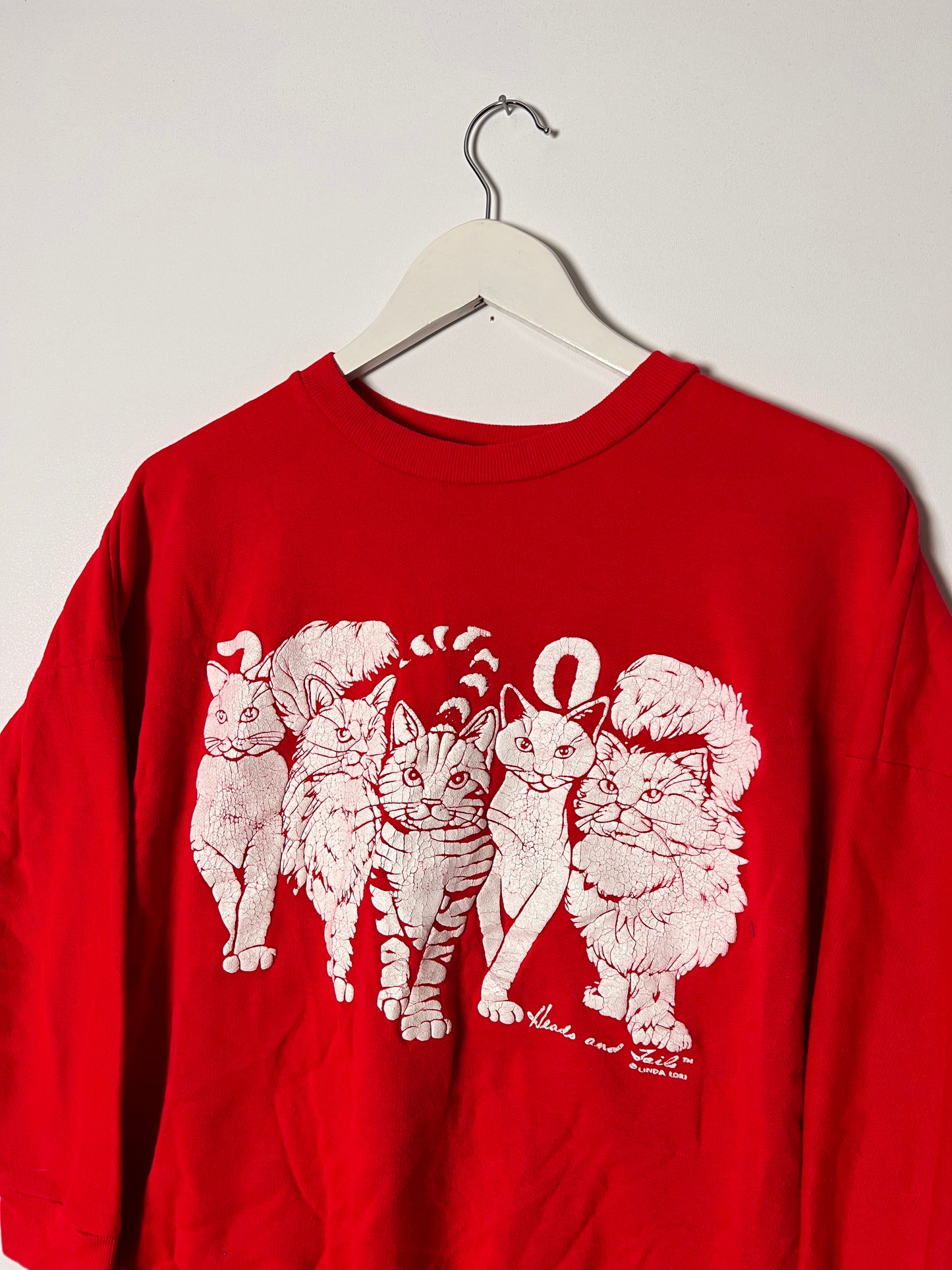 90s Linda Lori Cats Group Sweatshirt – Large