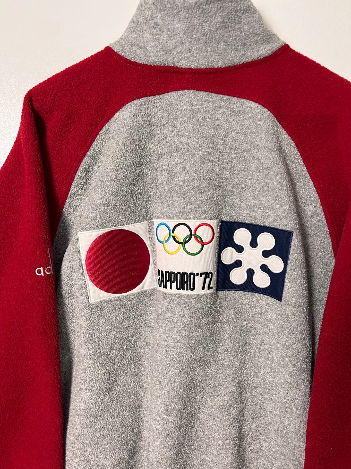90's Adidas Sapporo 72 Olynpic Games Japan Fleece – Large