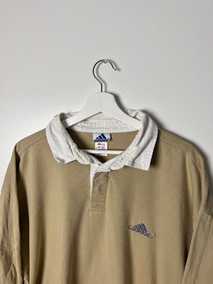 Vintage Adidas Longsleeve Rugby Polo