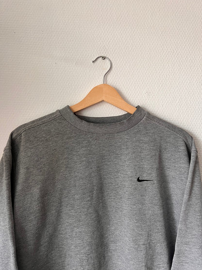 90s Nike Small Swoosh Casual Crewneck Sweatshirt – Small
