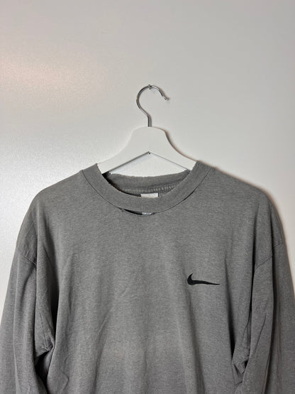 Distressed Nike Longsleeve Shirt - Medium