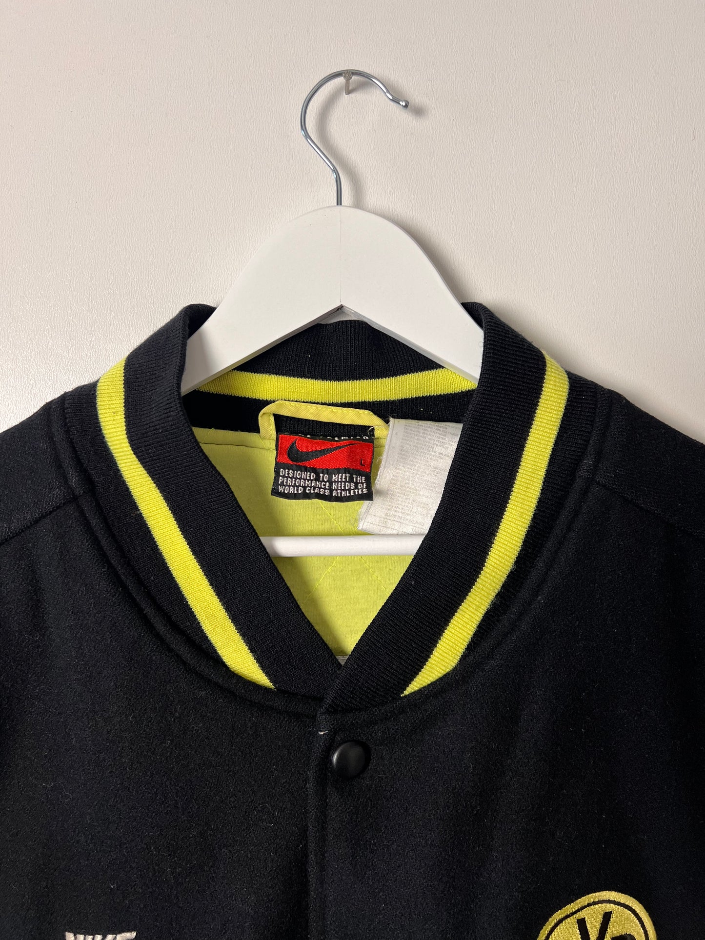 90's Nike Borussia Dortmund Varsity Jacket – Large