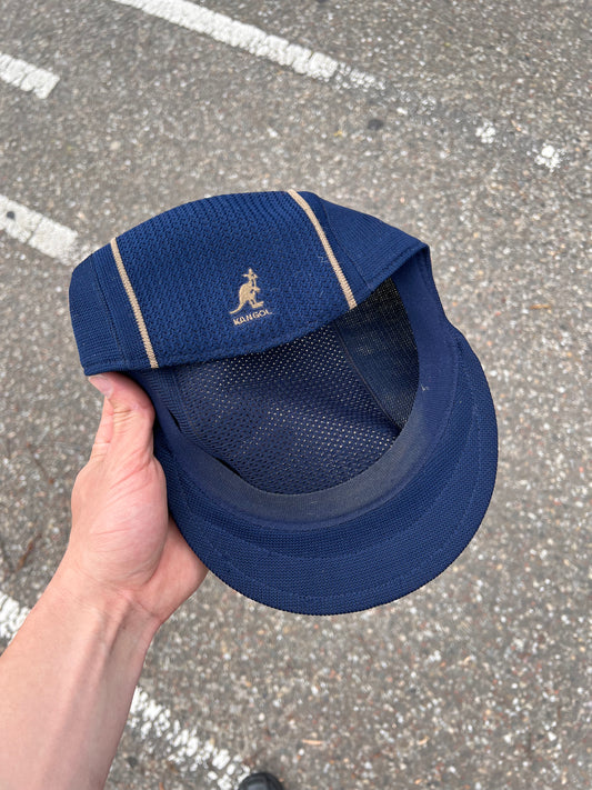 90s Kangol Mesh Hat Navy – Large