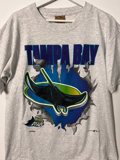 90's Nutmeg Tampa Bay Devil Rays T-Shirt – XLarge