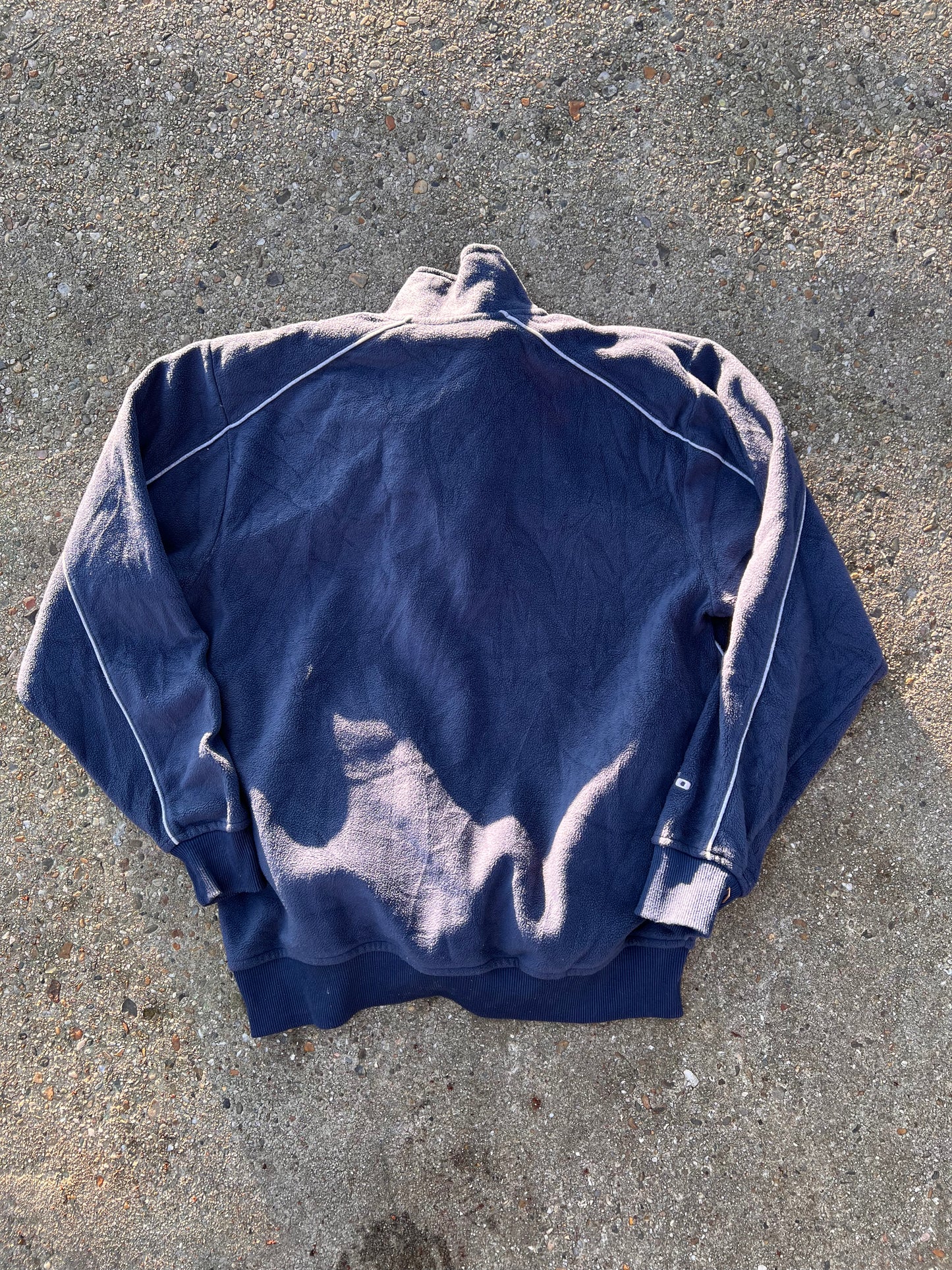 90s Umbro 1/4 Zip Up Classic Striped Fleece – Small