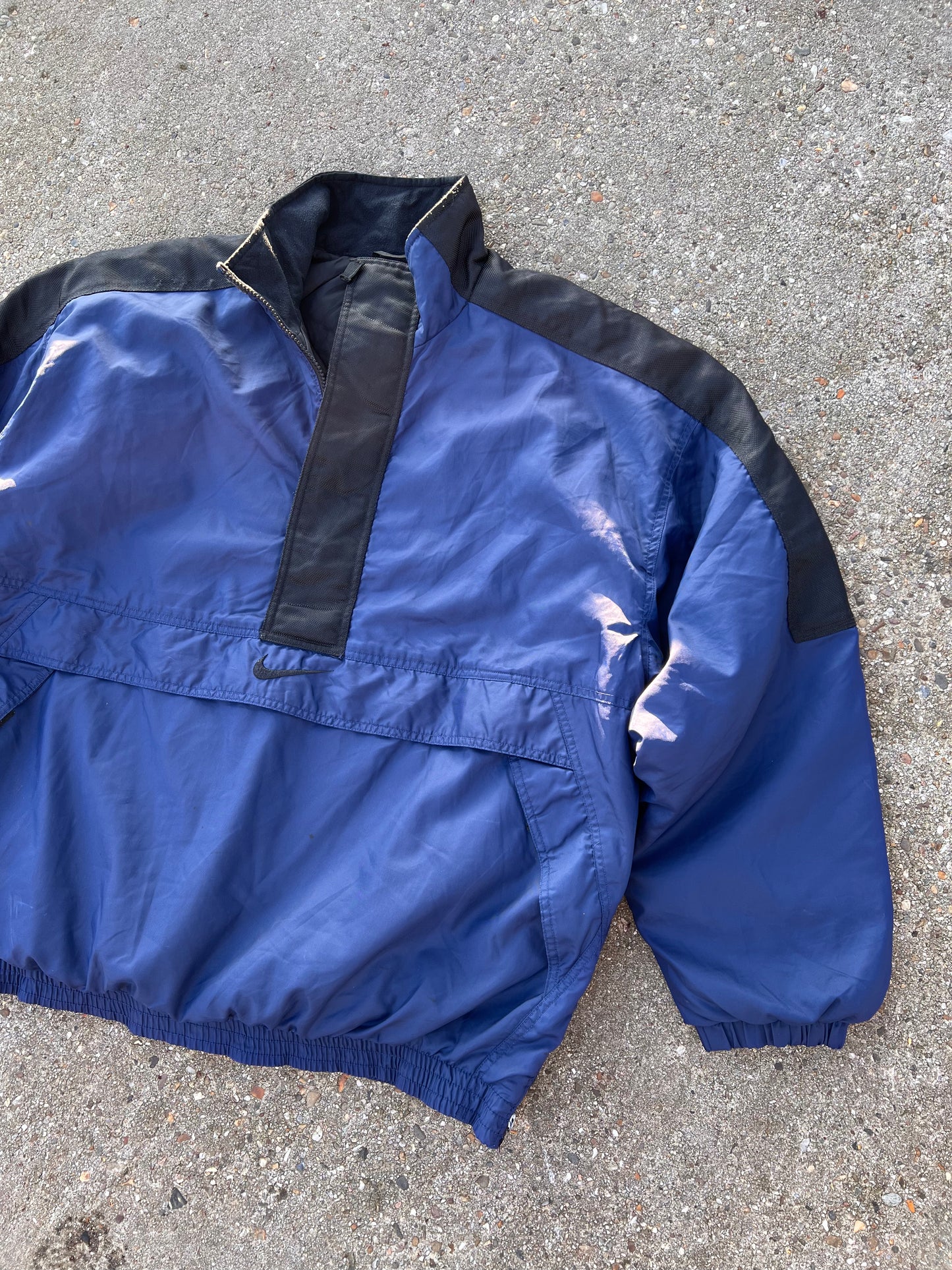 90s Nike Center Swoosh 1/4 Zip Up Anorak Jacket – Xlarge