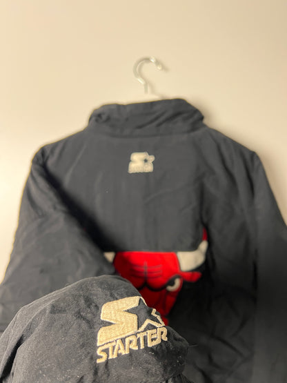 Starter Chicago Bulls Puffer Jacket - Large