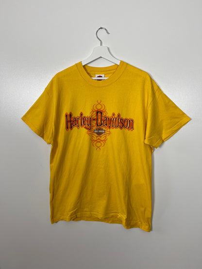 Harley Davidson Flames T-Shirt - Large