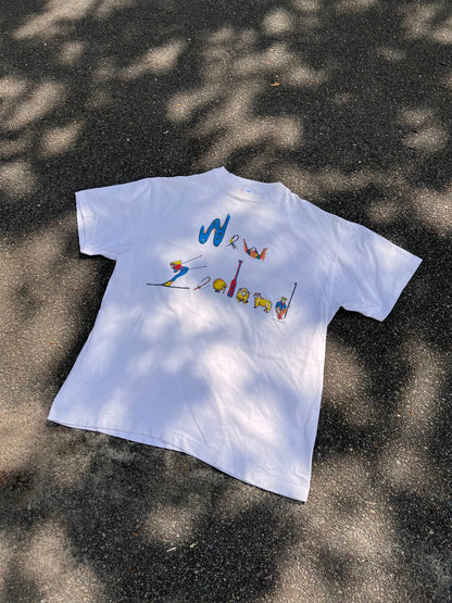 90's Hanes New Zealand T-Shirt – Large