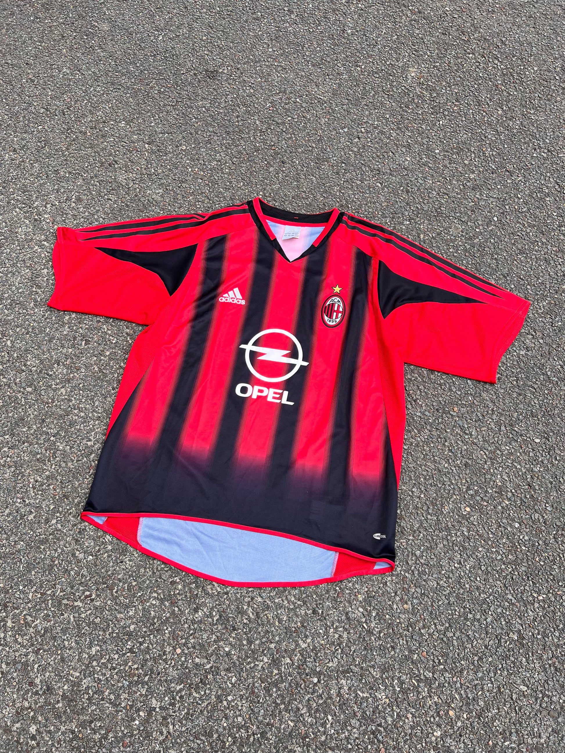 00's Adidas AC Milan Jersey – Medium