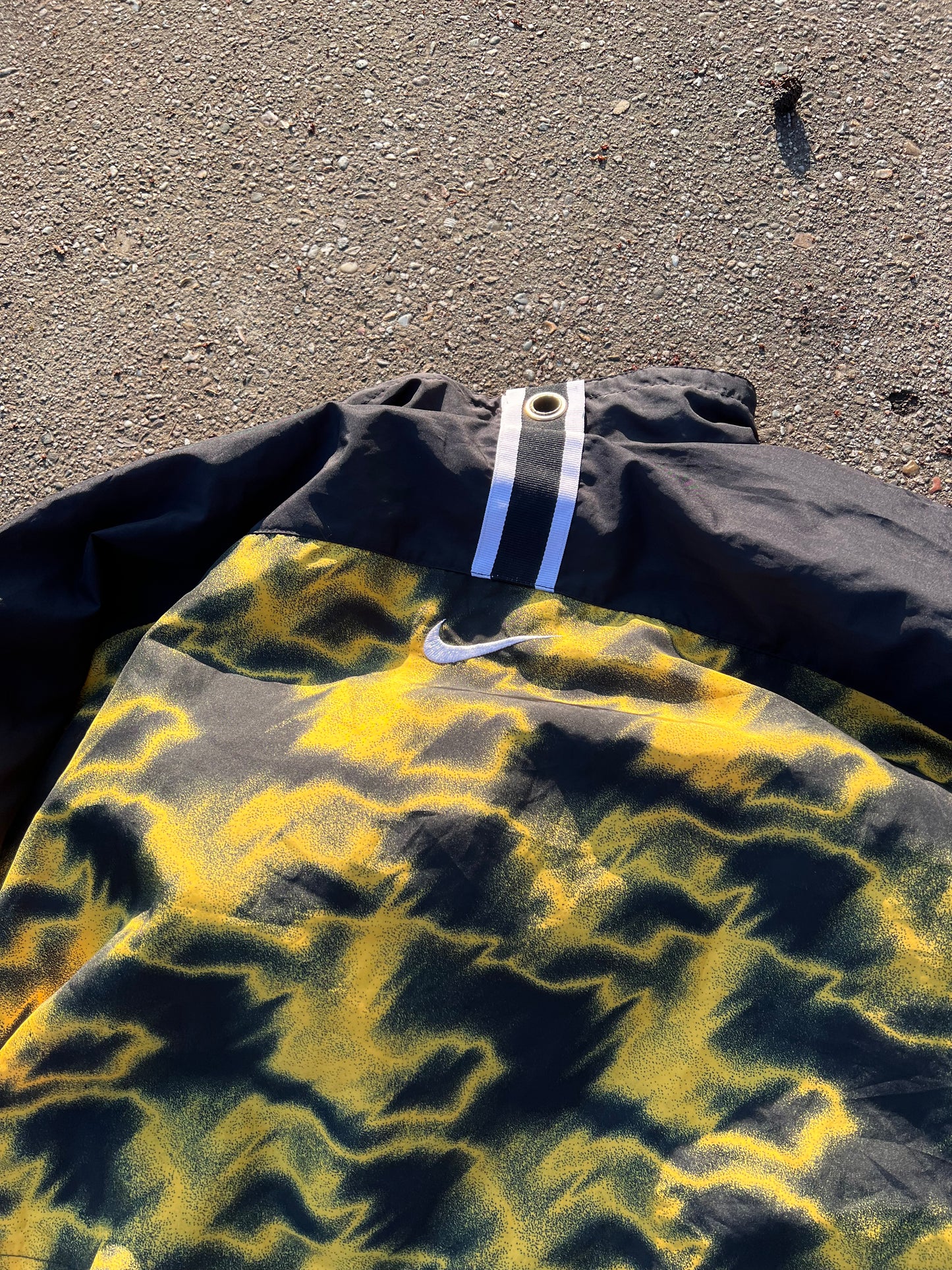 90s Nike Full Zip Grainy Multicolor Track Jacket – Xlarge