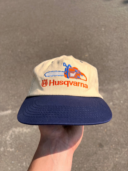 90's Husqvarna Embroidered Cap – One Size