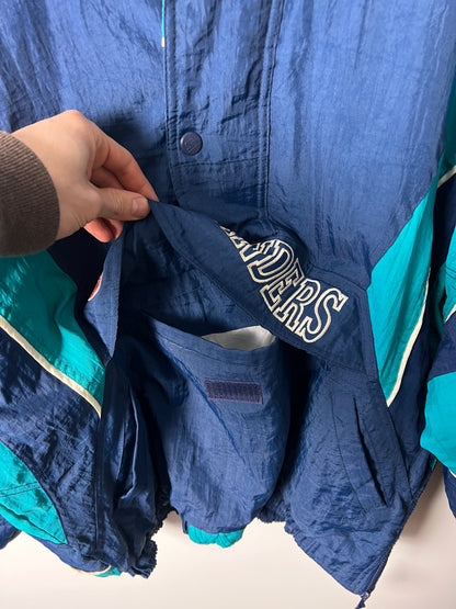 Starter NY Islanders Hooded Puffer Jacket - Large