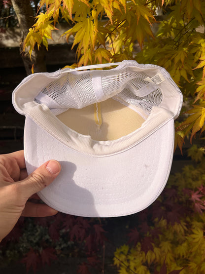 90s Hundenbrigade Austria Dog Trucker Cap White – One Size