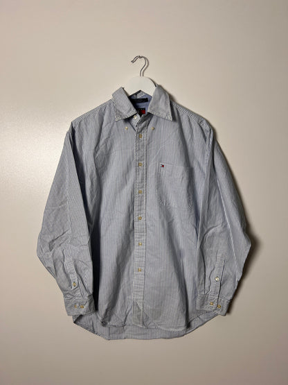 90's Big Flag Tommy Hilfiger Shirt - Medium