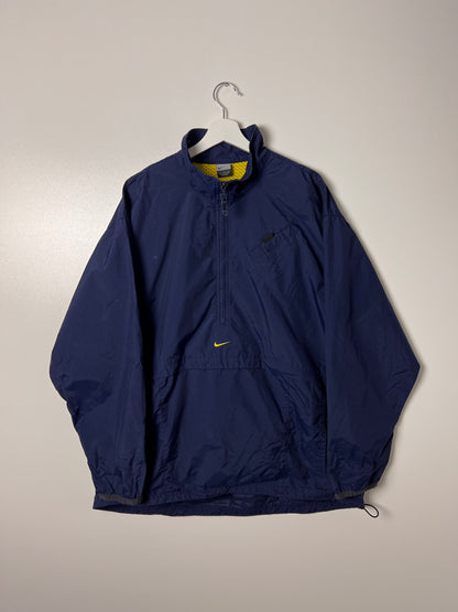 Vintage Nike 1/4 Runner Zip Up Anorak Jacket - Large