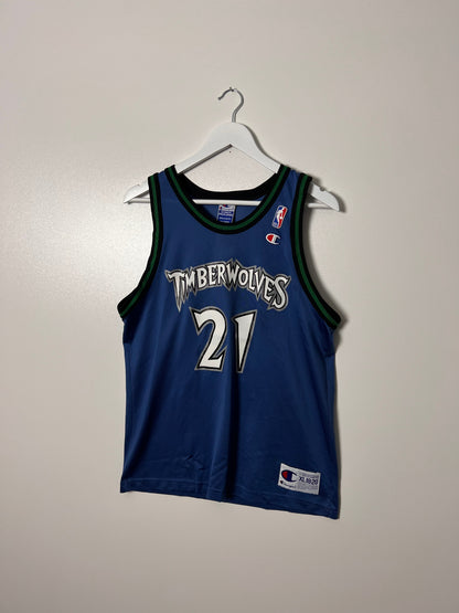 90's Champion Minnesota Timberwolvers Jersey – Small