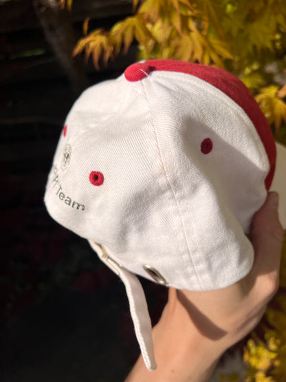 2000s Alfa Romeo Sauber F1 Team Racing Cap Red – One Size