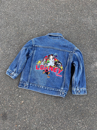 00's Looney Tunes Kids Denim Jacket – XSmall