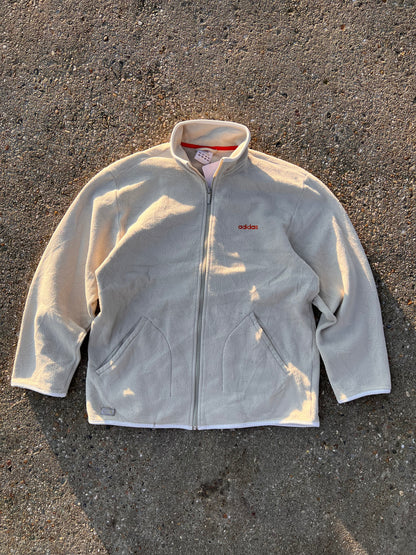 90s Adidas Full Zip Classic Fleece – Medium
