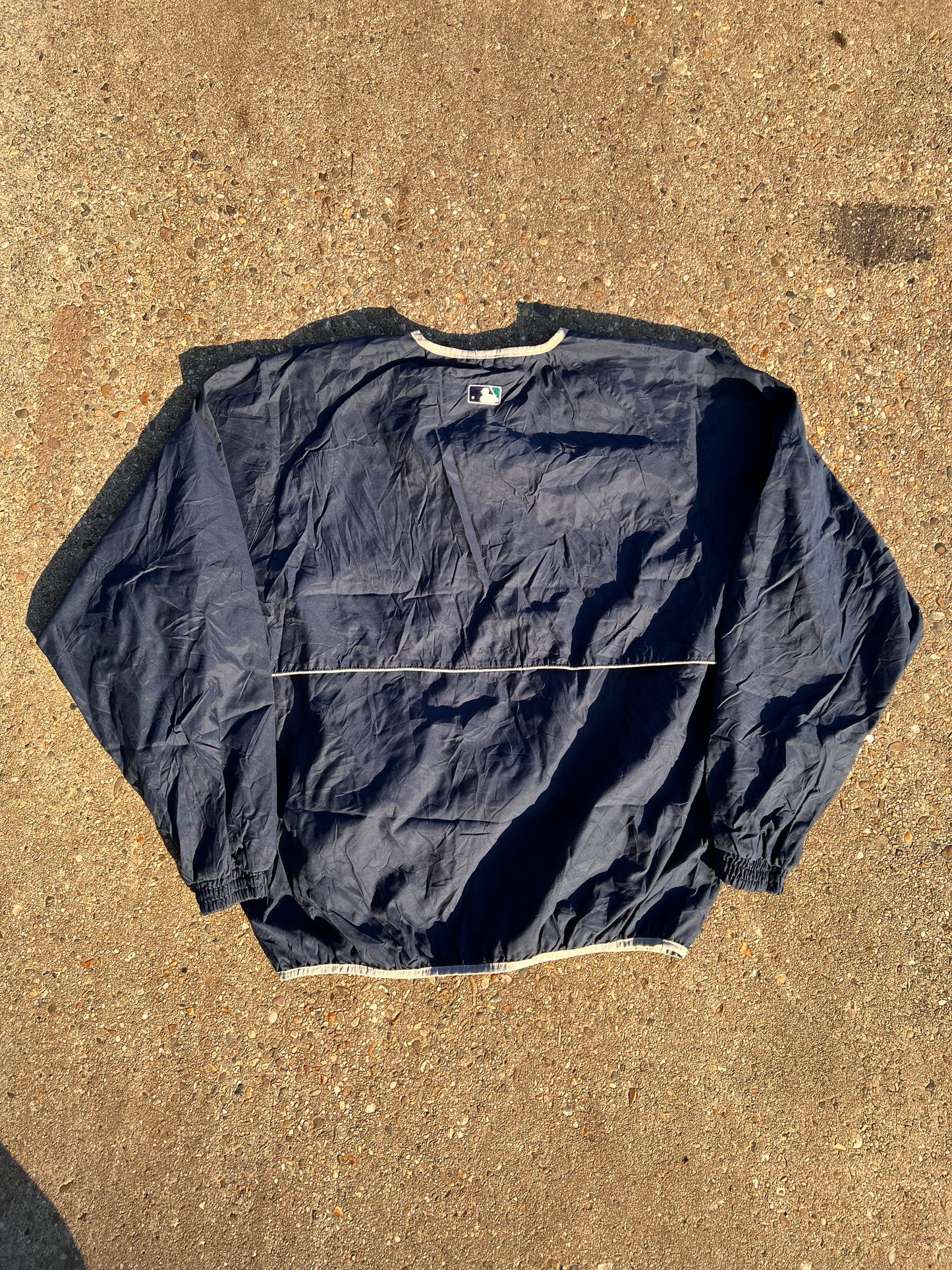 2000s Majestic Seattle Mariners MLB 1/4 Zip Up Anorak Jacket – Large